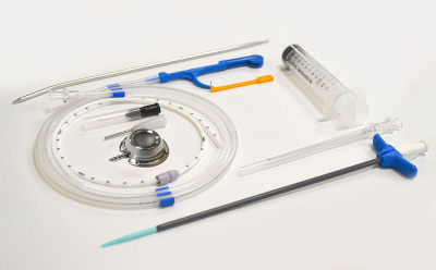 Система для венозно-артериального доступа c портом эллипсовидным PORT TI (титановым) с катетером 8 F и набором для установки купить оптом в Новокузнецке