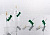 Игла-бабочка с луэр-адаптером (21Gх3/4" 19 см, зеленая, 0,8х19 мм) купить в Новокузнецке