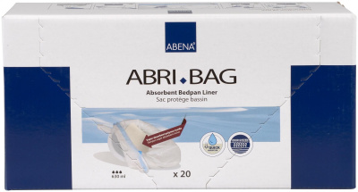 Abri-Bag Гигиенические впитывающие пакеты для судна 60x39 см купить оптом в Новокузнецке
