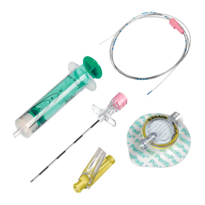 Набор для эпидуральной анестезии Перификс 420 18G/20G, фильтр, ПинПэд, шприцы, иглы  купить оптом в Новокузнецке